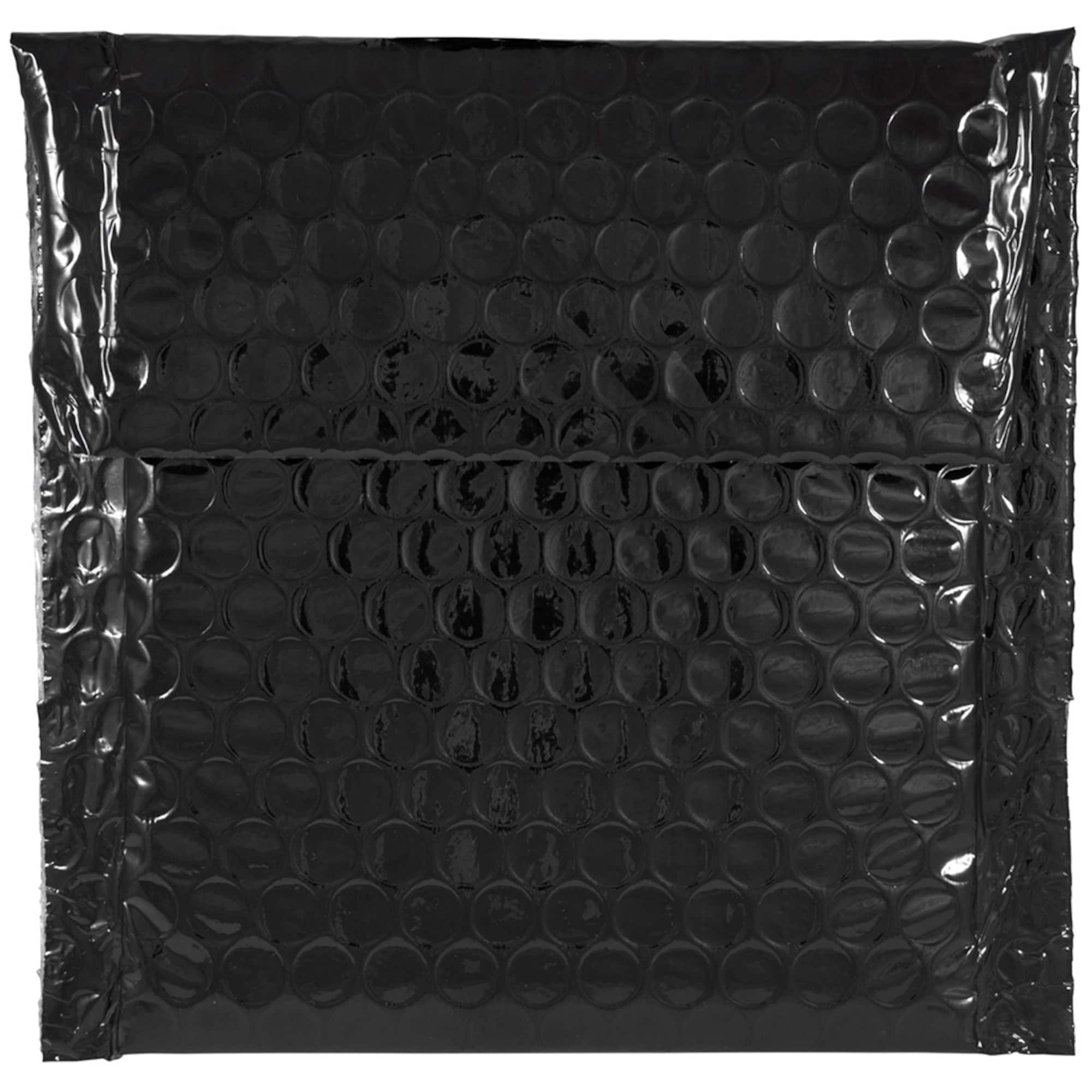 JAM Paper 5.5" x 6.5" Bubble Padded Mailers with Hook & Loop Closure